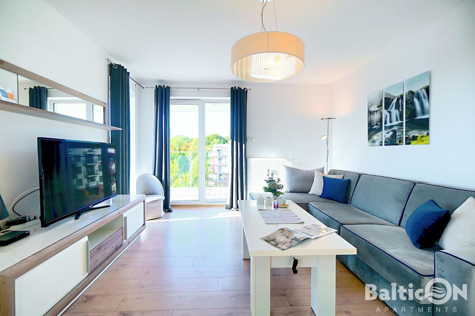קולובז'ג Apartamenty Balticon Polanki Park - Basen, Sauna, Silownia, Sala Zabaw Dla Dzieci Inclusive חדר תמונה